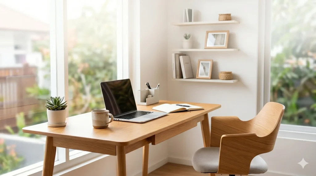 Inspirasi Meja Kerja Minimalis untuk Produktivitas Maksimal di Rumah